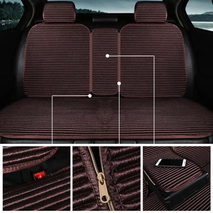 Cooling Rayon Car Seat Covers Full Set, Fit for Ford Escape, Edge, Focus, Fusion, Mustang Mach-E, Maverick, EcoSport, Taurus