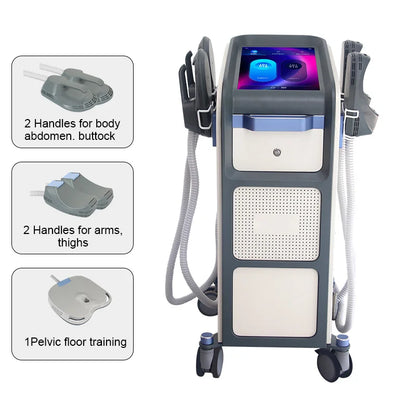 Professional EMS HIEMT muscle stimulation NEO 6500W hot selling high-power RF body shaping machine, fat burning slimming and fit