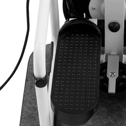 Multi-Function Stepper with Seat, Resistance Bands & Anti-Slip Mat, Exercise Stepper with LED Display, Home Workout Equipment