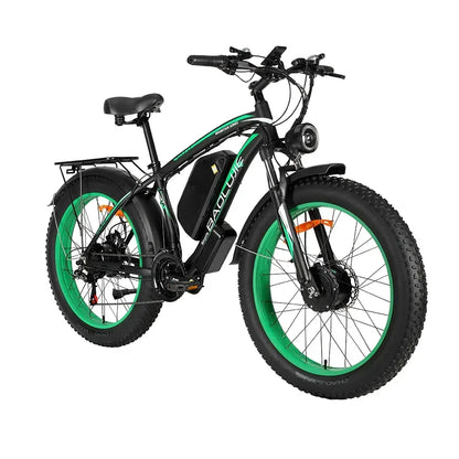 Baolujie DP2602 Electric Bike Off-road Dual Motor 26 Inch MTB Adult Electric Bicycle 48V 20Ah Battery E-bike Fast Shipping
