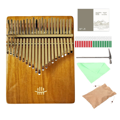Hluru 17 Key Professional Rosewood Kalimba 21 Key Resonator Thumb Piano Walnut Finger Piano Box Mbira for Beginner2028