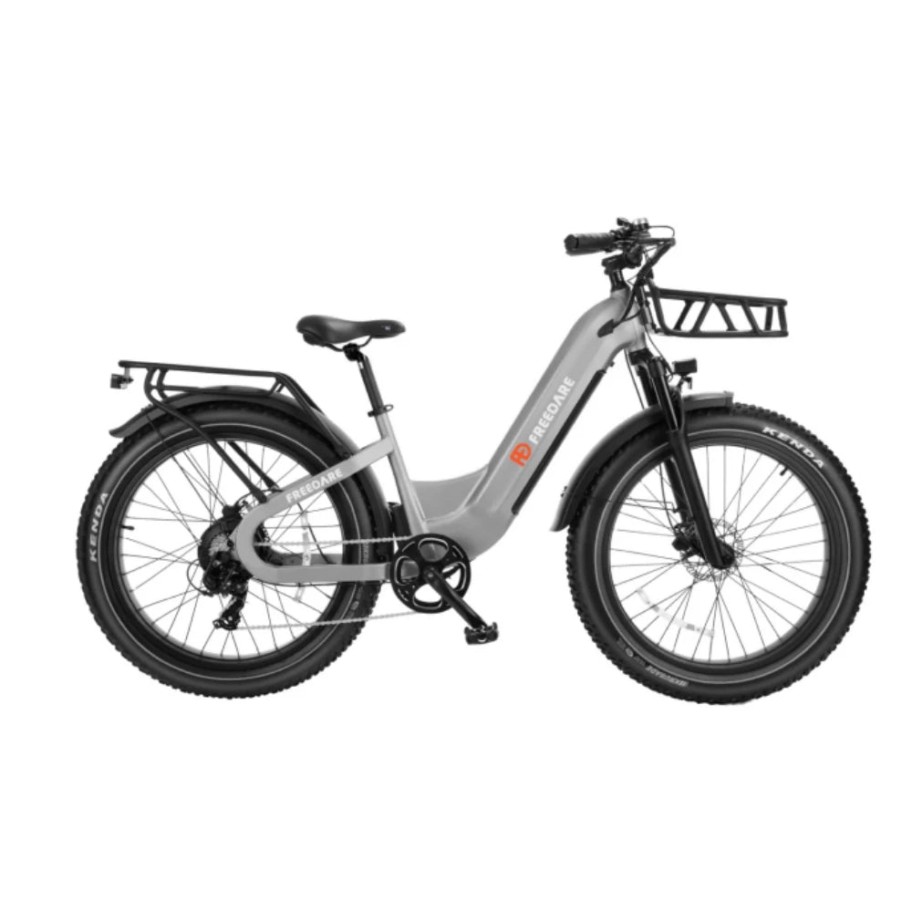 26''Fat Tire Ebike 1000W peak 48V 20Ah Removable Battery APP Control 90Mi Range GPS Tracking Electric Bike for Adults with UL/CE