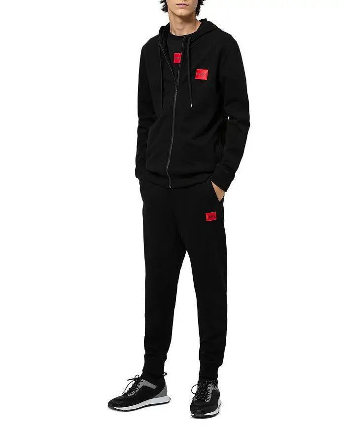 HUGO | Daple French Terry Zip Front Hoodie