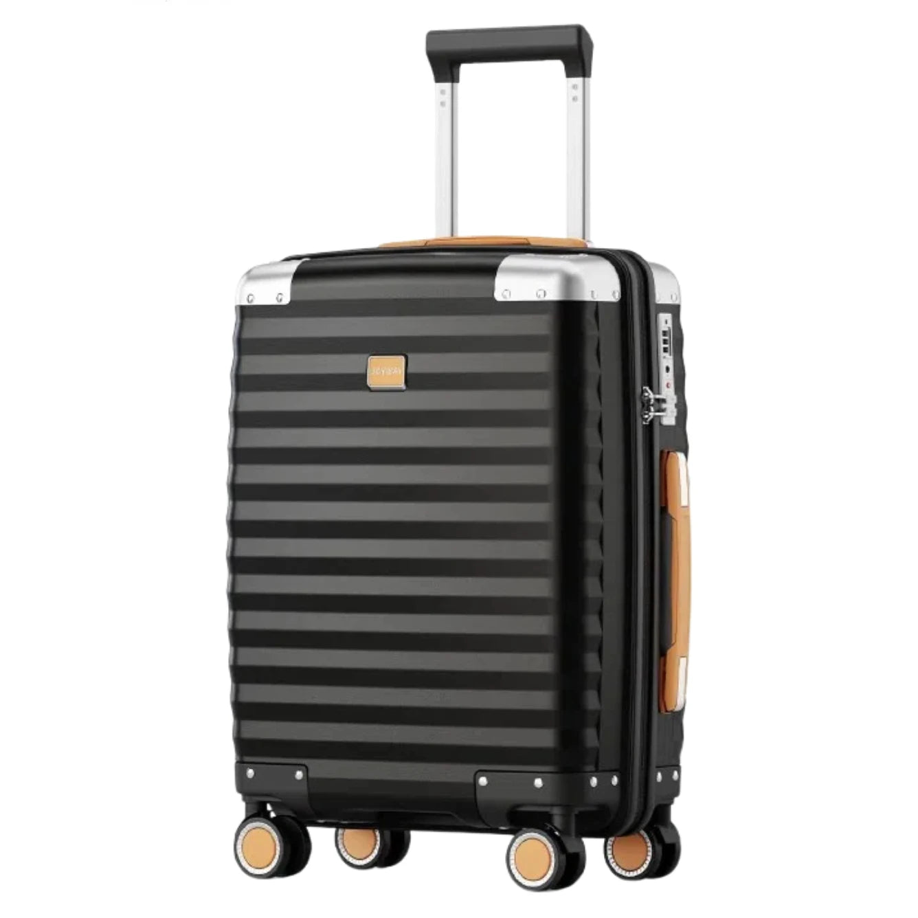 Joyway 1/3pcs Travel Luggage Suitcase, TSA Lock, Durable Lightweight PP Hard Shell Suitcase, Side Hooks, Corner Protectors