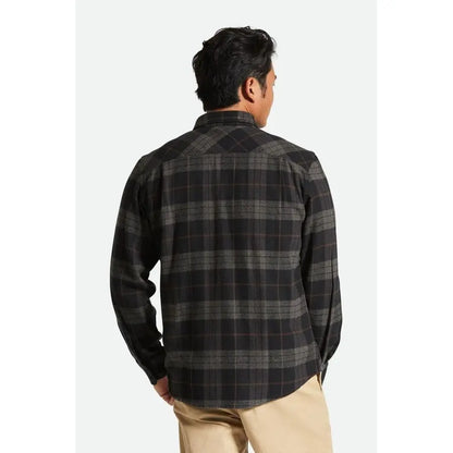 LongSleeve Flannel Shirt Mens