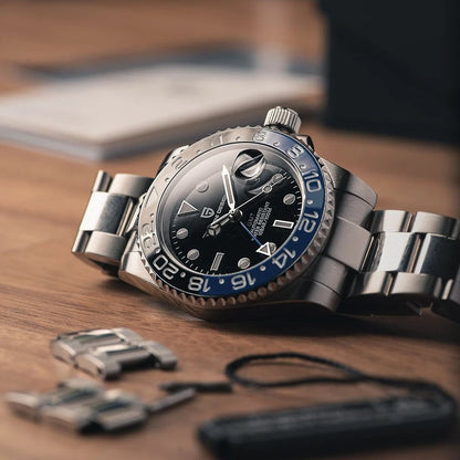 PAGANI DESIGN New V2 40MM GMT Men watch Mechanical Watches Luxury Automatic Watch Men Sapphire waterproof Wrist Watches for men
