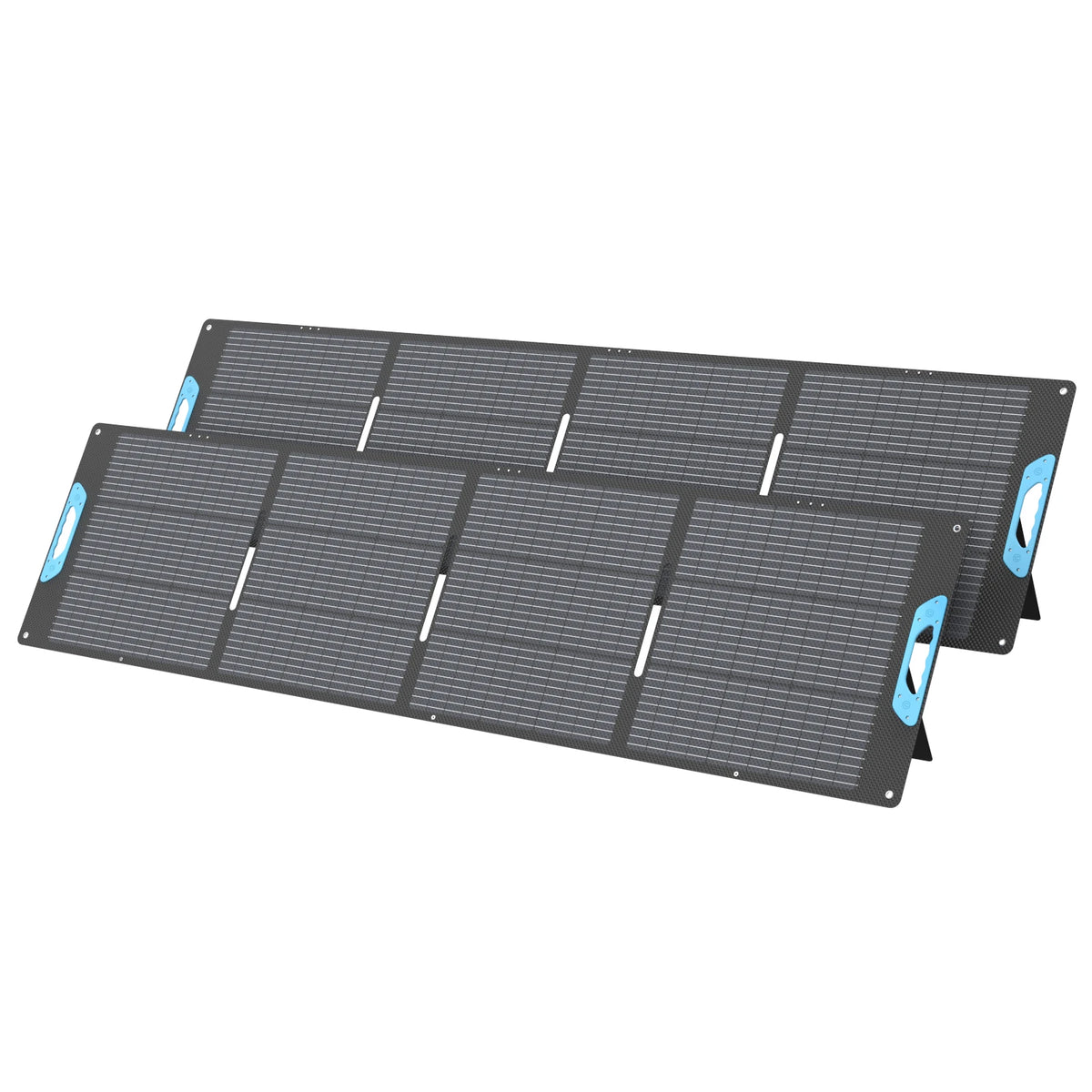 E-POWO Portable Solar Panel 220W ETFE Foldable Solar Charger for Power Station Camping RV Hurricane Phones Full Kit Military-Grade Quality