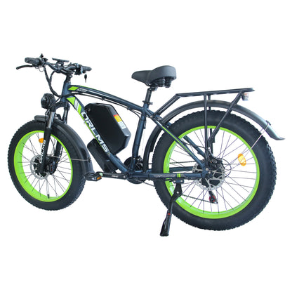 ORLMS TS60 Adult Electric Bicycle 1000W*2 Motor Men's E-bike  60V25AH Battery E-bike 26" Fat Tire Men's E-Mountain ebike