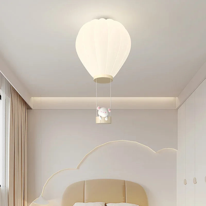 Modern Led Pumpkin Simple Bear Hot Balloon Ceiling Lamp for Child Bedroom Room Desks Home Decor Light Creative Cartoon Luminaire