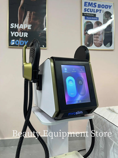 EMS MYOslim EMS Body Slimming Machine Body Scultping Shaping Muscle Machine Electromagnetic Weight Loss Beauty Salon