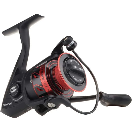 Fierce III Spinning Inshore Fishing Reel Size 2000 with Right or Left Handle Position and 5 Bearings for Smooth Operation in Sa