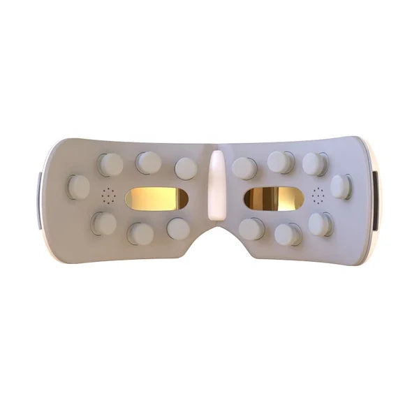 PSQNA6 Eye Massager, 6 Massage Modes, 1100mAh Battery, 2H Runtime, Heated Comfort