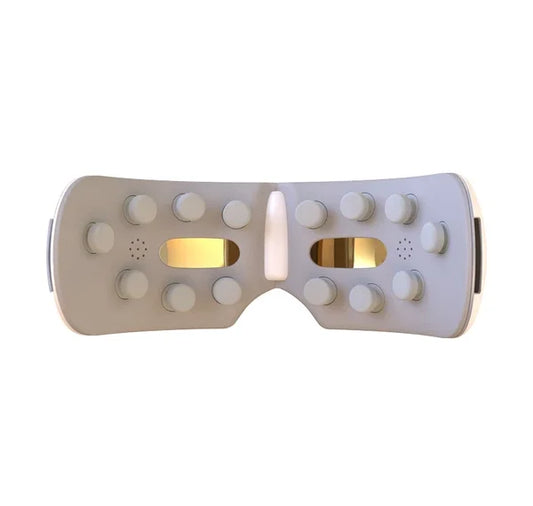PSQNA6 Eye Massager, 6 Massage Modes, 1100mAh Battery, 2H Runtime, Heated Comfort
