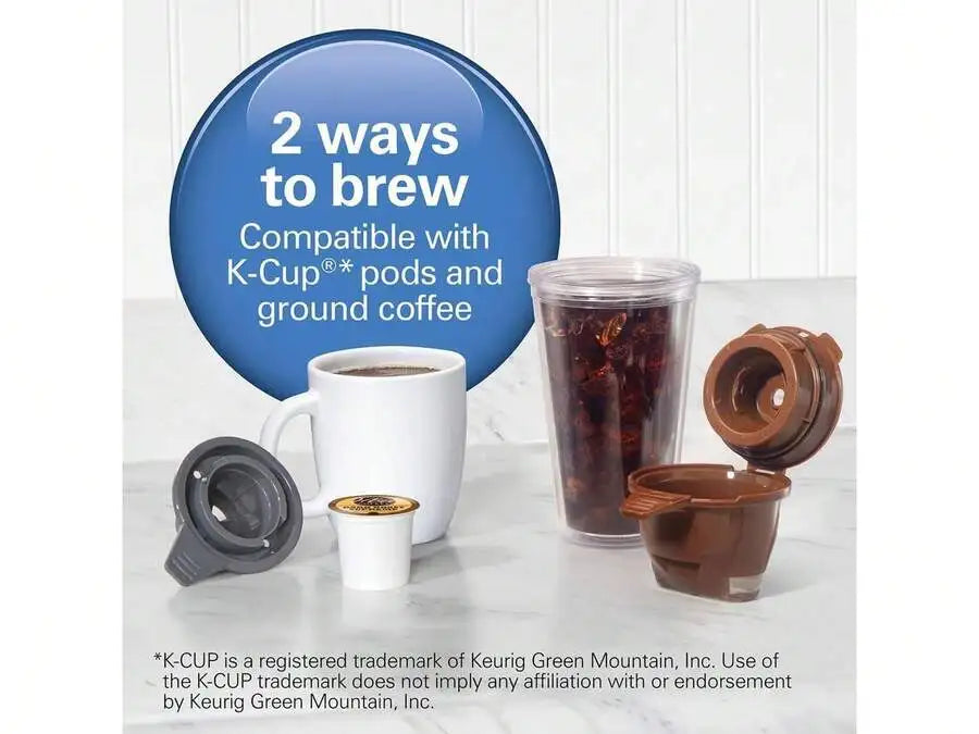 FlexBrew® Single-Serve Iced & Hot Coffee Maker (MODEL: 49921)