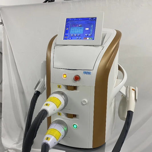 Actory Price 2 in 1 M22 IPL OPT Permanent Hair Removal Machine OPT And Nd Yag Hair Removal Tattoo Removal Beauty Epilator
