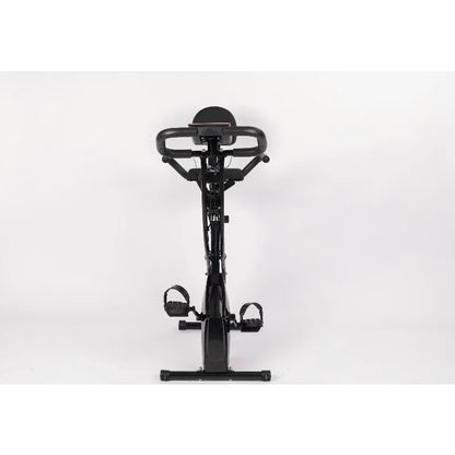 2025 Indoor Smart Home Fitness Exercise Bike - Folding Magnetic Upright Stationary Exercise Bike for Tech-Savvy Fitness