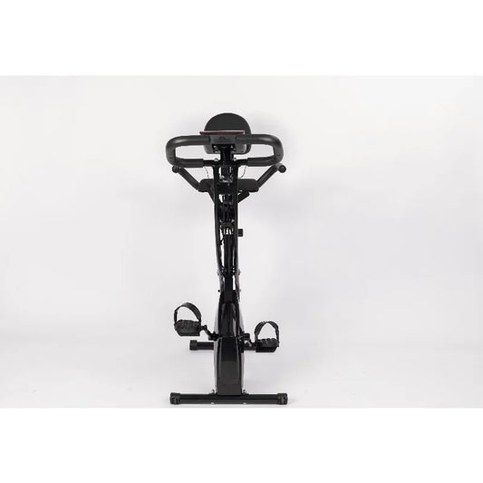 2025 Indoor Smart Home Fitness Exercise Bike - Folding Magnetic Upright Stationary Exercise Bike for Tech-Savvy Fitness