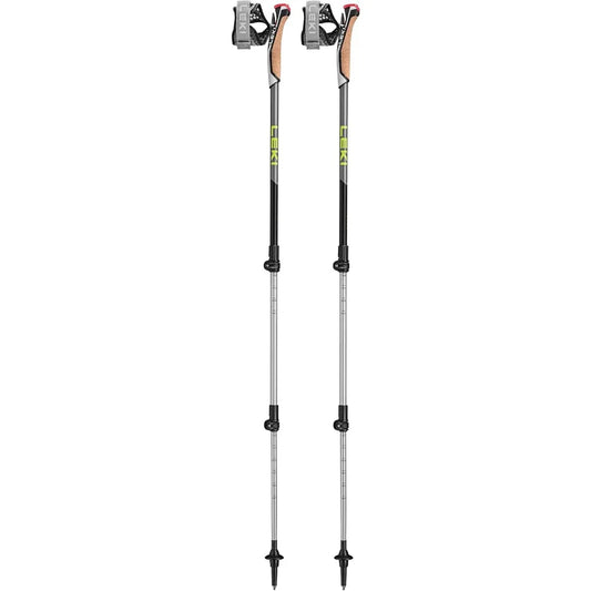 LEKI Traveller Alu Aluminum Adjustable Lightweight Trekking Poles for Hiking & Nordic Walking