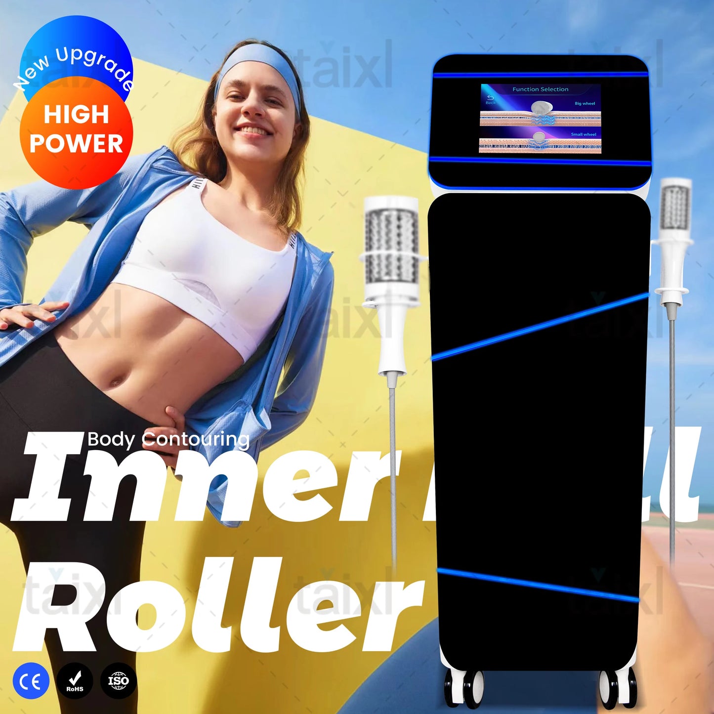 Myoslim New Product 15 6500w Hi-Emt Portable Muscle Stimulating Massager Technology Carving And Body Shaping Machine