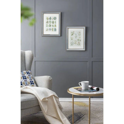 S 2 15.7x19.7 Liana Mirror Framed Wall Art on Mw Golden Tint Background