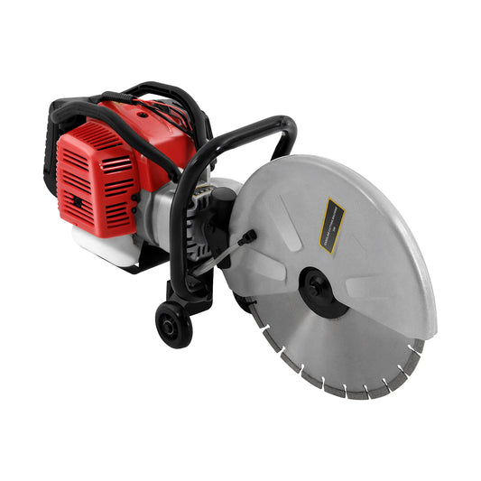 1400W Fuel Concrete Cutting Saw Concrete Cutter Saw 52cc 2-Stroke Slotting Machine Saw for Cement Blocks, Stones