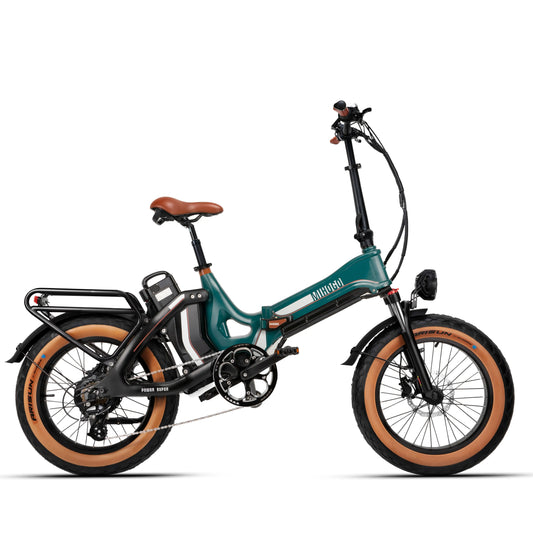 MIHOGO ONE max Adult Electric Bicycle, 750W city ebike, 48V 12.8+16AH E-bike, 20-Fat Tire Foldable Electric Bike