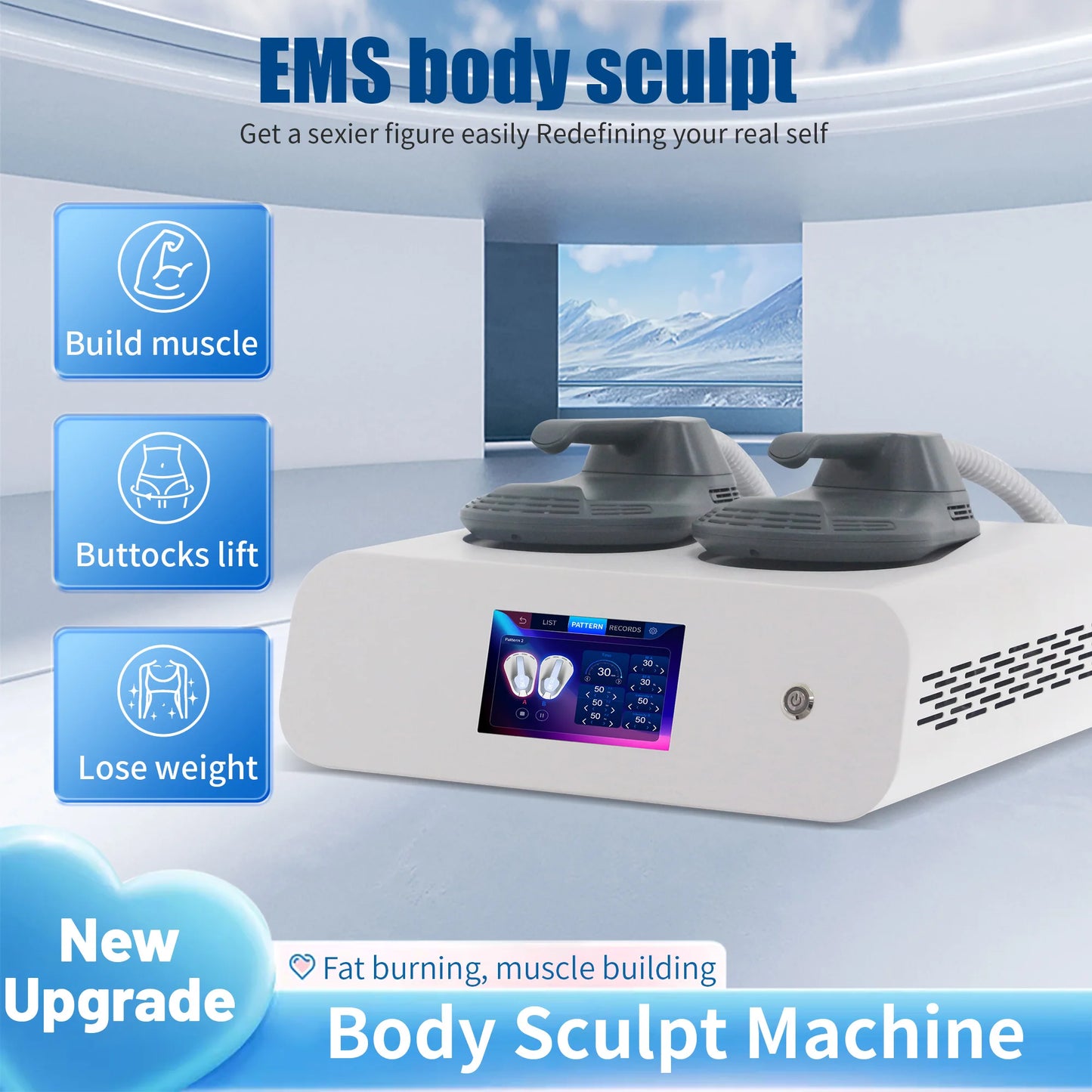 Professional MYOSILM NEO 6500W RF Machine  Body Sculpting Fat Burning MYOSILM Slimming Beauty Equipment