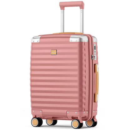 Joyway 1/3pcs Travel Luggage Suitcase, TSA Lock, Durable Lightweight PP Hard Shell Suitcase, Side Hooks, Corner Protectors