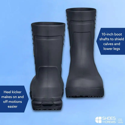 Unisex SlipResistant Work Boots WaterResistant, NonSlip Industrial Safety Boots for Men amp Women with Soft Toe or Composite Toe