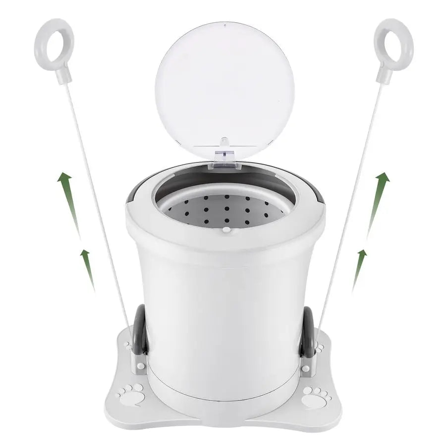 Manual Clothes Dryer Portable Mini Dryer Compact Spinner Non Electric Laundry Washing Machine for RV, Camping, School, Apartment