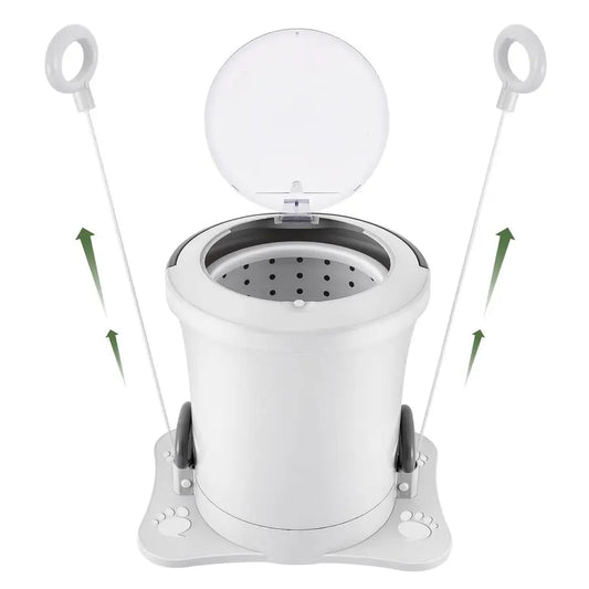 Manual Clothes Dryer Portable Mini Dryer Compact Spinner Non Electric Laundry Washing Machine for RV, Camping, School, Apartment