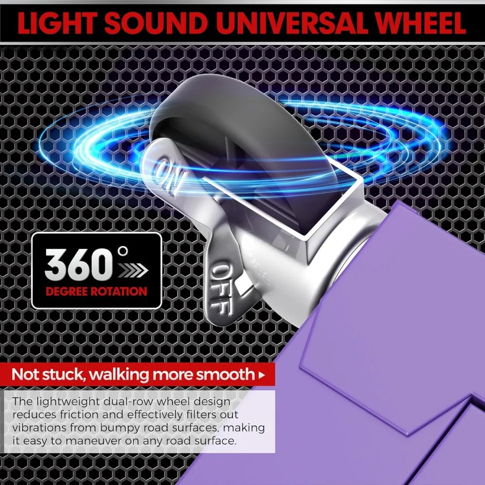 Rolling Tool Chest - Heavy-Duty Steel Tool Cabinet with Detachable Top Box, Locking Wheels & Security System for Garage