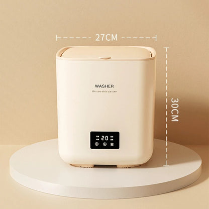 Fully Automatic Small Portable Washing Machine Time-saving Labor-saving Deep Cleaning Stable Operation Washer Home Appliances