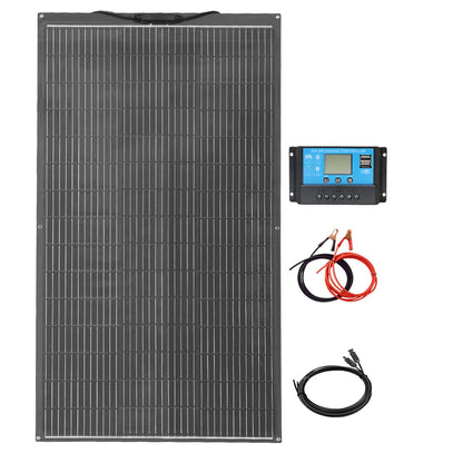 24.75v Flexible Solar Panel China 200W 400W Monocrystalline Waterproof Solar Panels Charging 12V 24V Camping/Home/RV Balcony CE