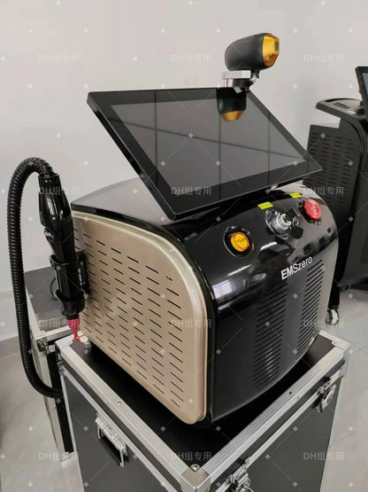 Hot Sale: 2-in-1 Ice Diode Laser Hair Removal Machine, 755, 808, 1064 nm Q-Switched Nd:YAG Picosecond Tattoo Price Beauty Equipm