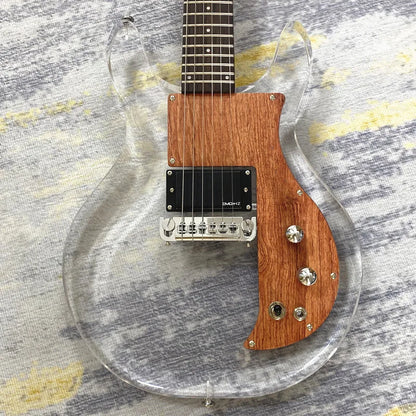Vicers 6strings EMG electric guitar, maple neck, acrylic body, performance guitar suitable for beginners and professionals