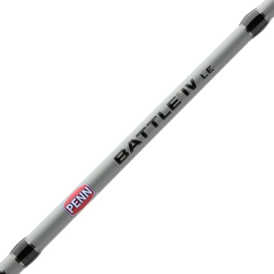 HighPerformance Battle IV Spinning Reel and Fishing Rod Combo for Saltwater and Freshwater Angling with Enhanced Casting Distan