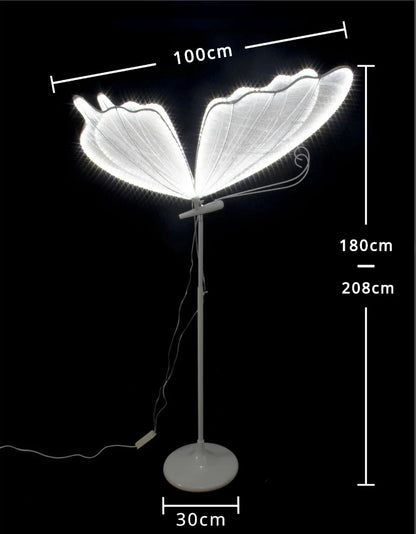 Wedding Ceiling Light Butterflies LED Lace Lamp Romantic Creative Hanging Butterfly Road Load Walkway on Party Stage Lights.