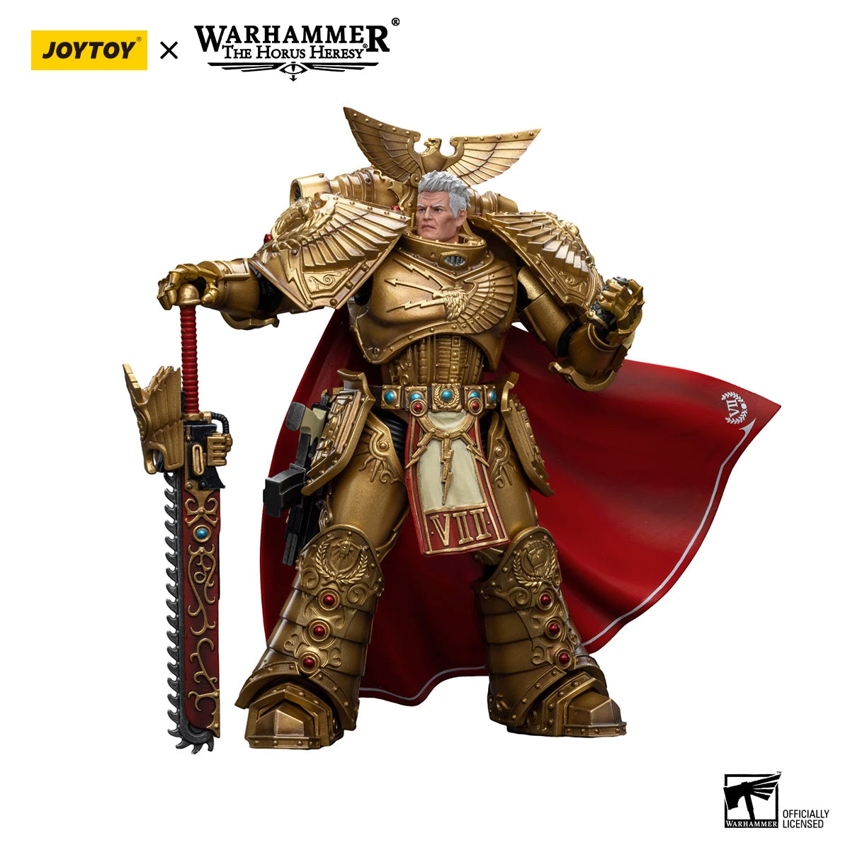 [IN STOCK]JOYTOY Warhammer 30K 1/18 Action Figure Imperial Fists  Rogal Dorn Anime Military Model