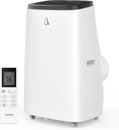 14000 BTU Portable Air Conditioner, 4-In-1 Energy Efficient Room Air Conditioner w/Remote/Fan/Dehumidifier, Cools Up to 750 Sq.