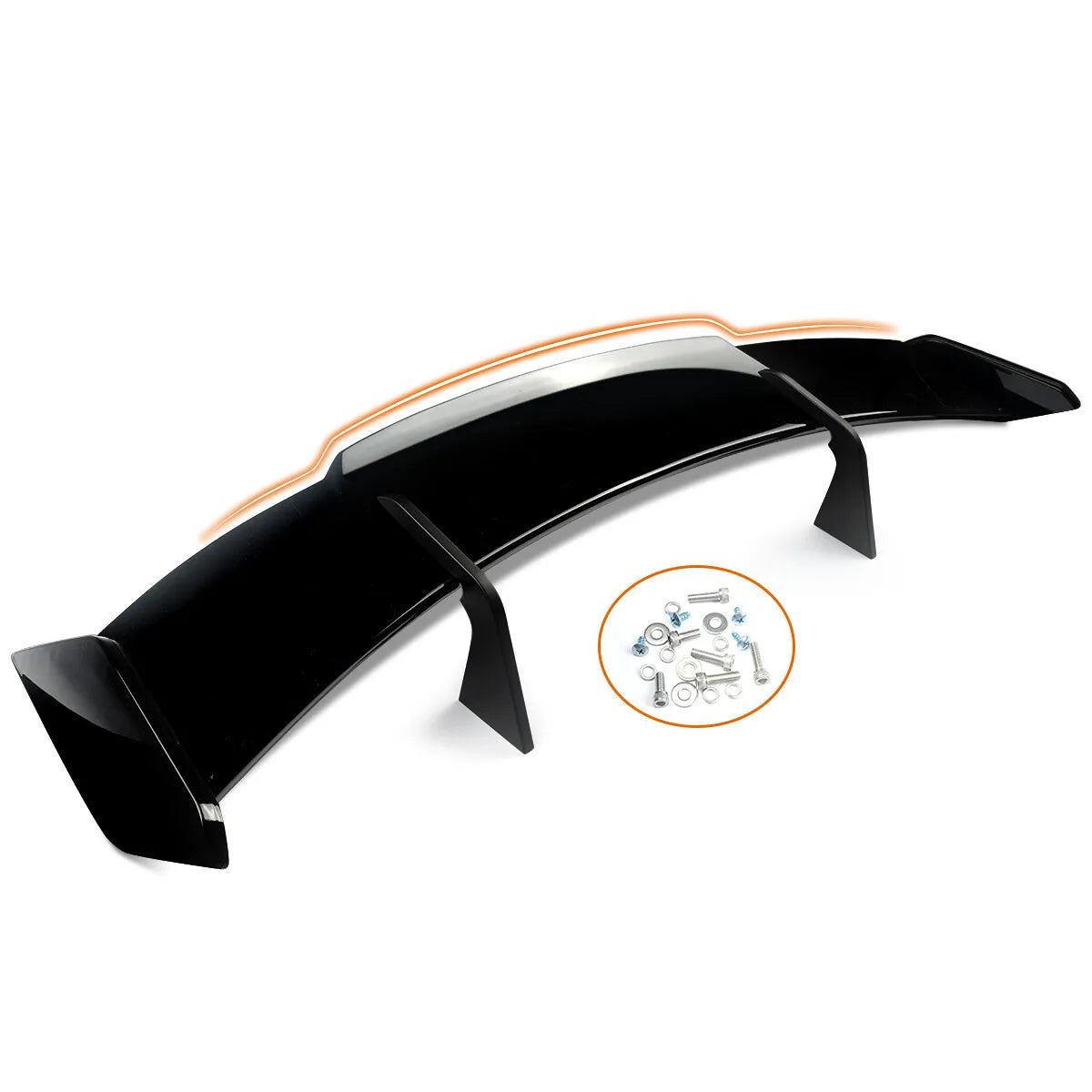 REAR BOOT TRUNK SPOILER WING FOR BMW F80 G80 M3 G82 F82 M4 F87 M2 F30 F32 2020 2021 2022 2023 2024 2025 Gloss Black Rear Spoiler