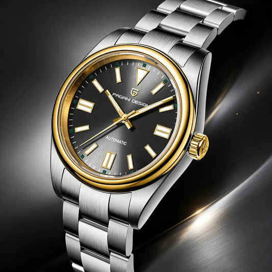 2026 New PAGANI DESIGN Men's Watches Top Luxury Automatic Watch For Men Mechanical Wristwatches AR Sapphire Mirror Waterproof Luminous Stainless Steel Man Gift Clock