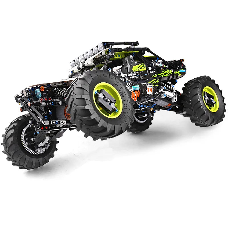 Mould King Moc 18002 Buggy Remote Control All Terrain Off-Road Climbing Truck Car Fit Building Blocks Bricks Toy Christams Gift