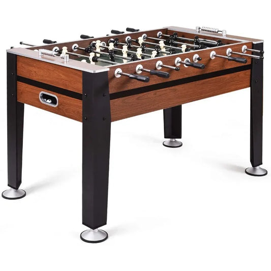 Goplus 54" Foosball Table, Soccer Game Table Competition Sized Football Arcade for Adults, Kids, Indoor Game Room Sport