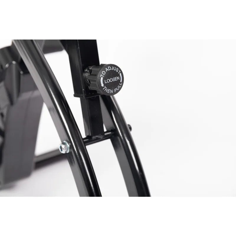 2025 Indoor Smart Home Fitness Exercise Bike - Folding Magnetic Upright Stationary Exercise Bike for Tech-Savvy Fitness