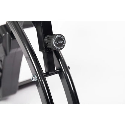 2025 Indoor Smart Home Fitness Exercise Bike - Folding Magnetic Upright Stationary Exercise Bike for Tech-Savvy Fitness