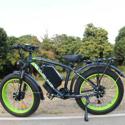 ORLMS TS60 Adult Electric Bicycle 1000W*2 Motor Men's E-bike  60V25AH Battery E-bike 26" Fat Tire Men's E-Mountain ebike