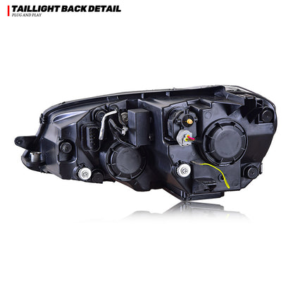 LED Headlights For VW Volkswagen Jetta 2011-2018 MK6 Start-up Animation Sequential Turn Signal Front Lamps Assembly