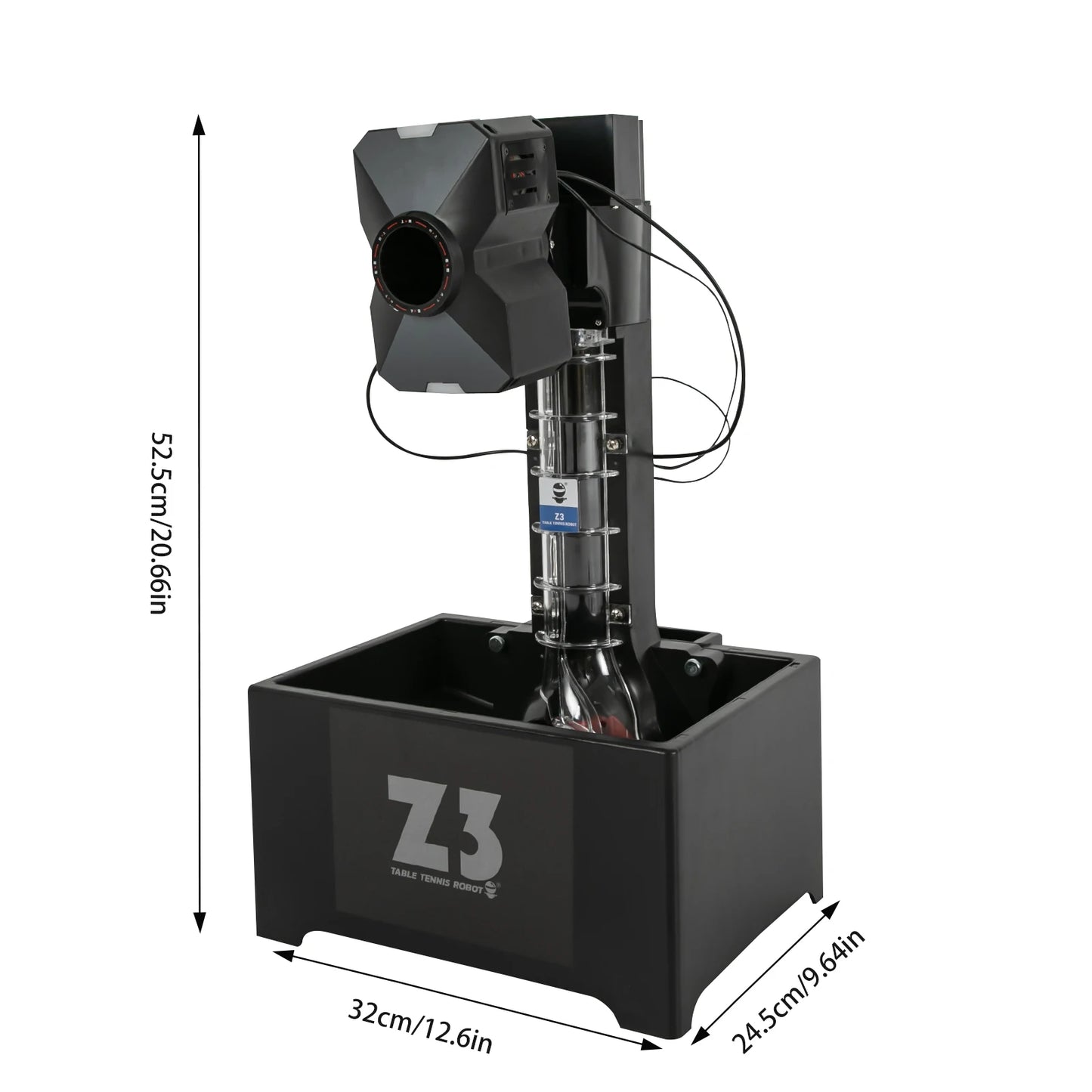Automatic Ping Pong Ball Machine with Net, 100 Balls Table Tennis Machine, Multiple Serving Modes Ping Pong Ball Pitching