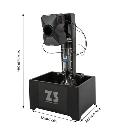 Automatic Ping Pong Ball Machine with Net, 100 Balls Table Tennis Machine, Multiple Serving Modes Ping Pong Ball Pitching